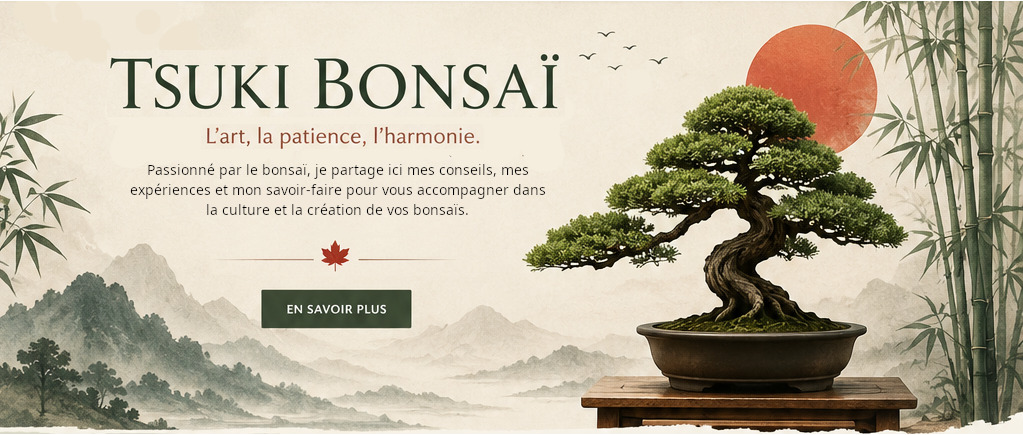 Tsuki Bonsaï — L’art, la patience, l’harmonie